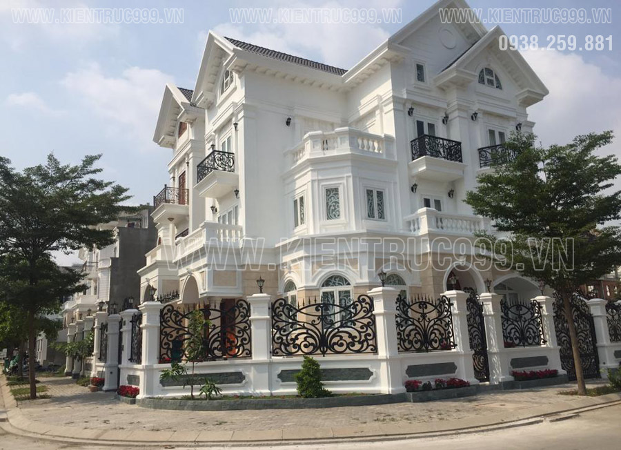 Biệt thự tân cổ điển đẹp Sài Gòn khẳng định đẳng cấp. – Kiến Trúc 999